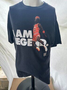 I Am Legend Capital Men's Black T Shirt Size Large Made in USA